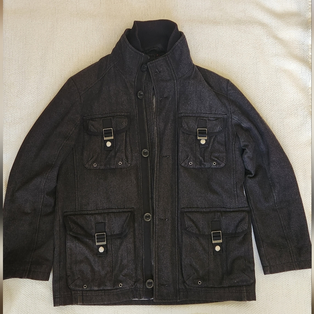 Men's Large Calamar peacoat